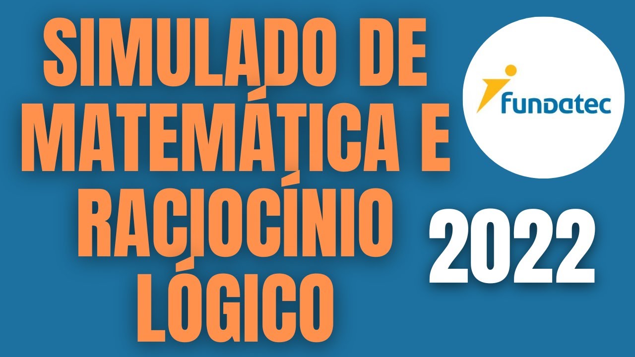 Simulado de raciocínio lógico