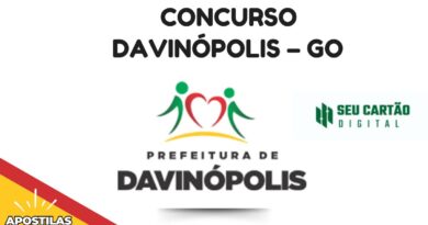 Apostilas Concurso Davinópolis – GO