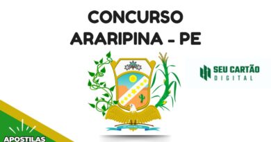 Concurso Araripina - PE