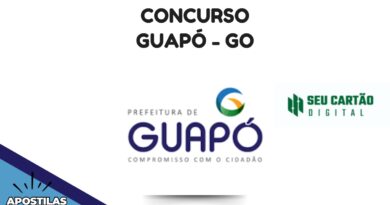 Concurso Guapó GO