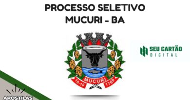 Processo Seletivo Mucuri - BA