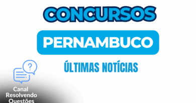 Concursos no Pernambuco